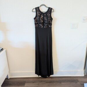 Black evening gown